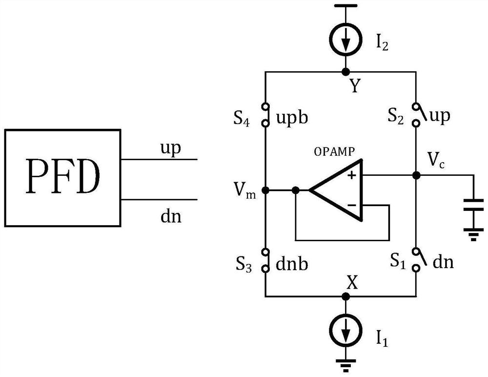 Charge pump circuit and phase-locked loop circuit