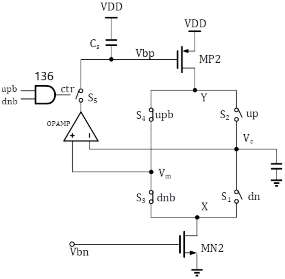 Charge pump circuit and phase-locked loop circuit