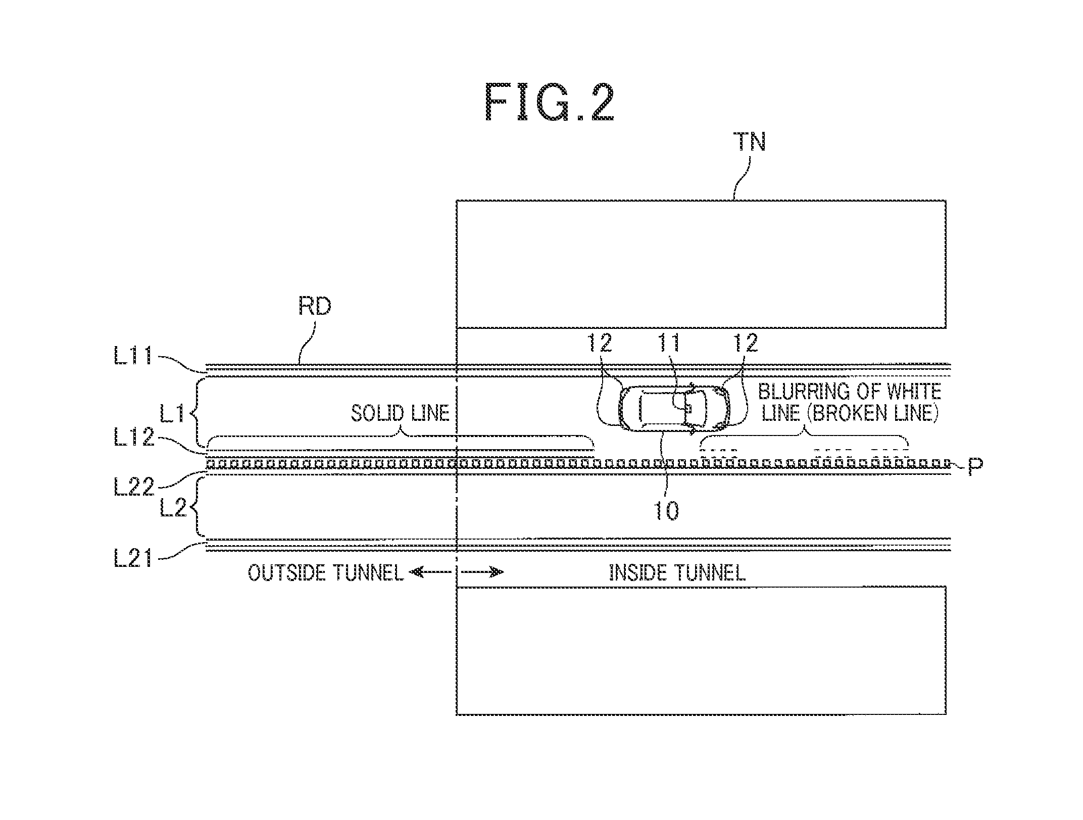 Traffic lane marking recognition apparatus and traffic lane marking recognition program