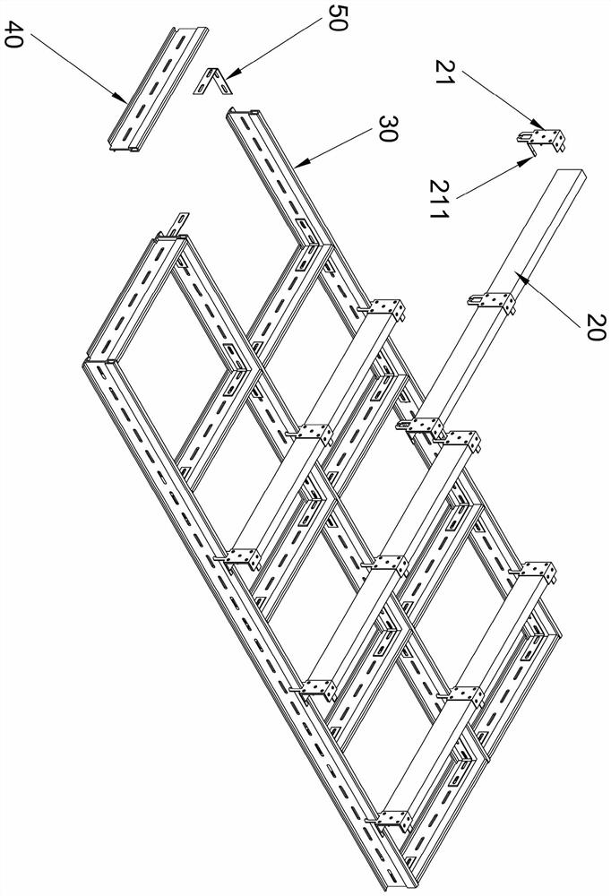 Multifunctional suspension plate for suspended ceiling and suspended ceiling assembly