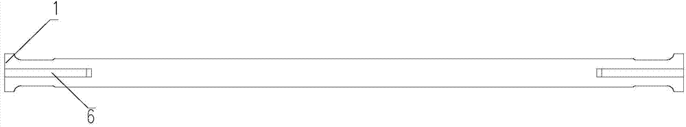 Steel channel sleeve restraining linear pure steel buckling restrained brace and manufacturing method thereof