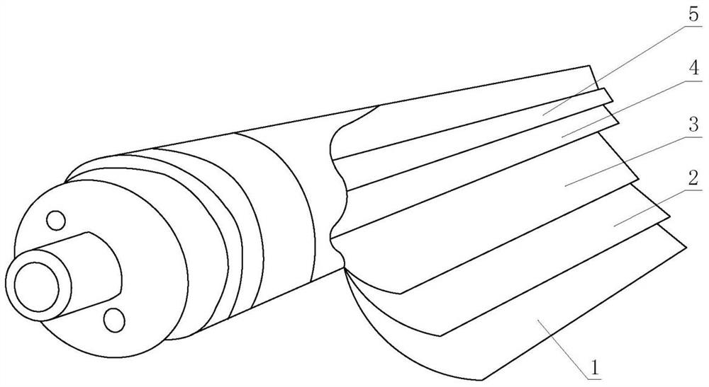 A kind of preparation method of graphene oxide composite filter element material and water purification filter element