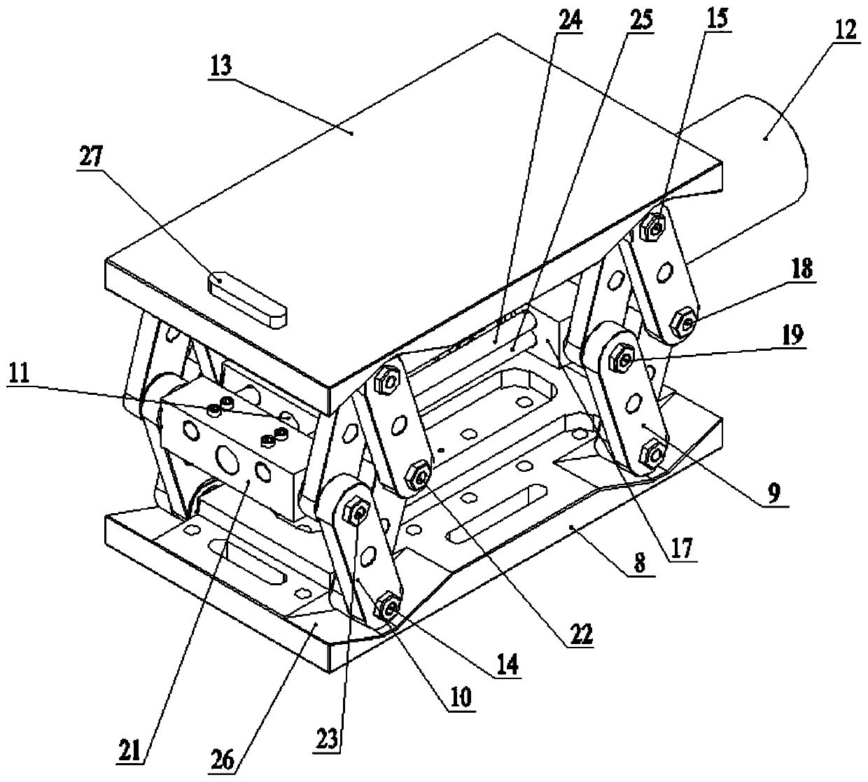 Accurate regulator for medical photography examination of children patients with unequal lengths of lower limbs