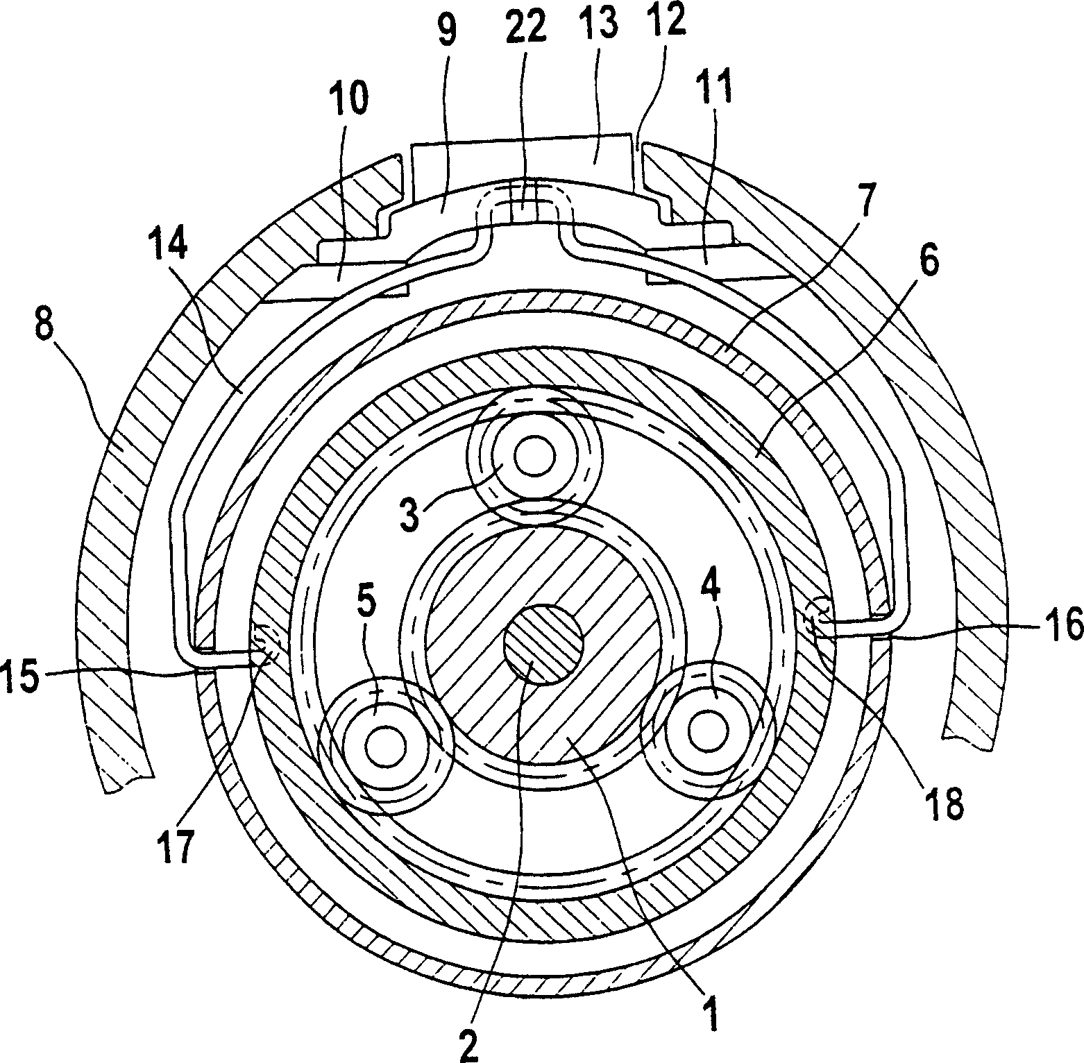 Two-stage speed variator device for converting electric tool