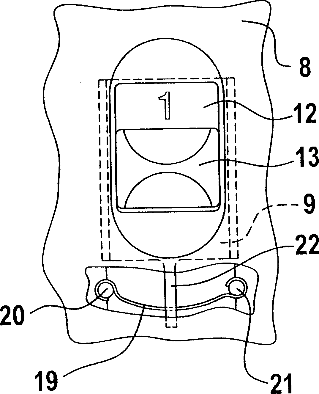 Two-stage speed variator device for converting electric tool