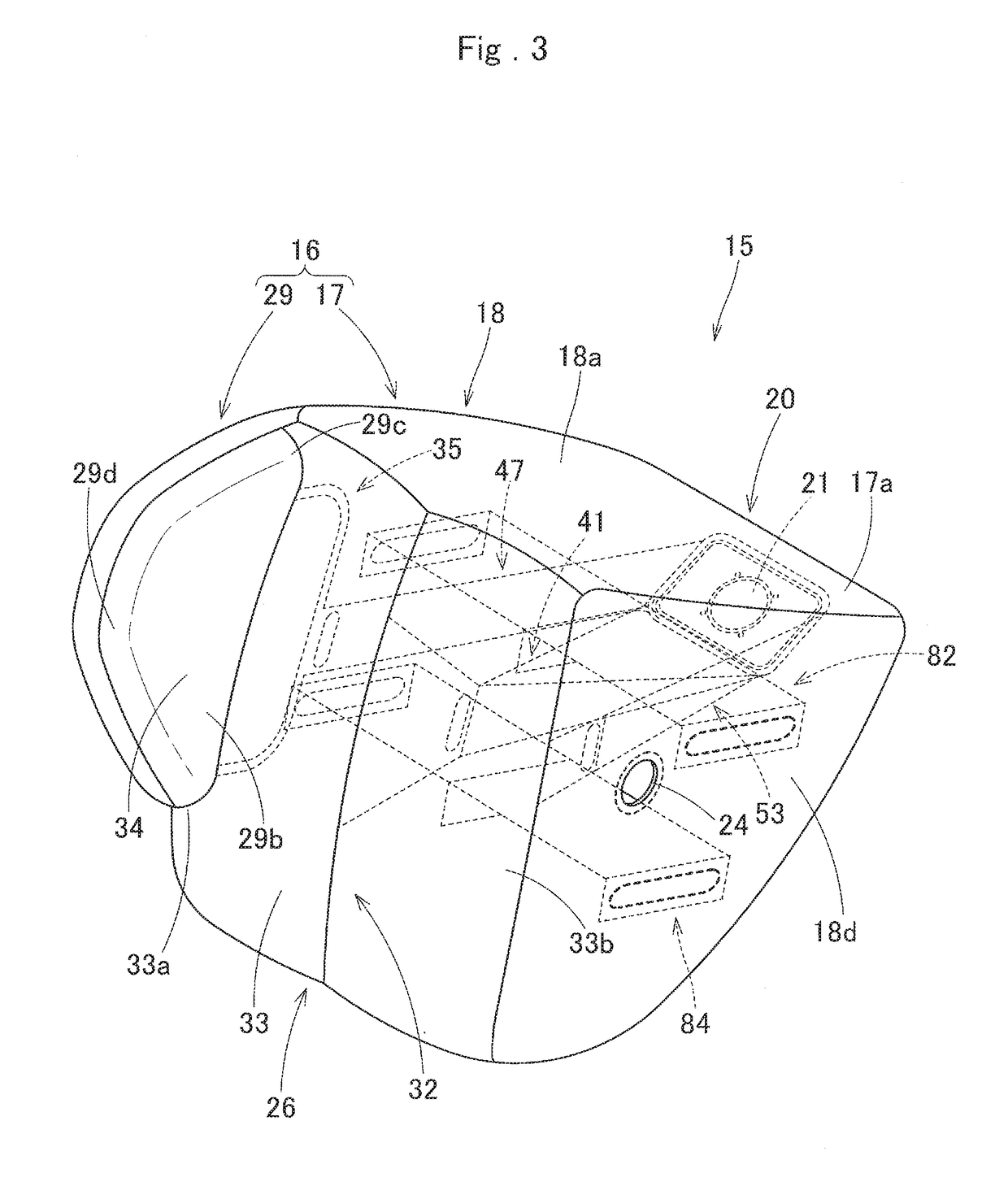 Airbag device for a front passenger seat