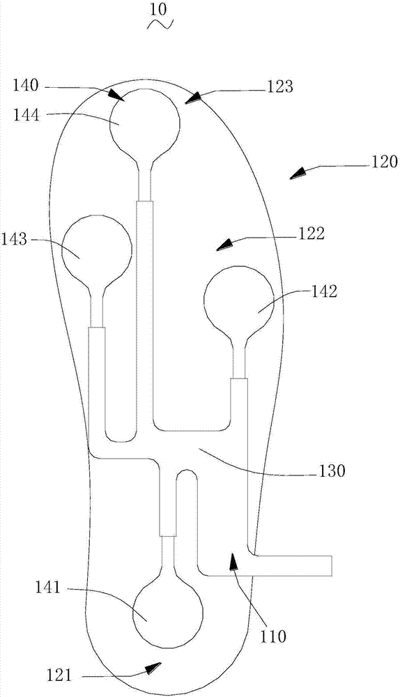 Plantar pressure measuring device and method