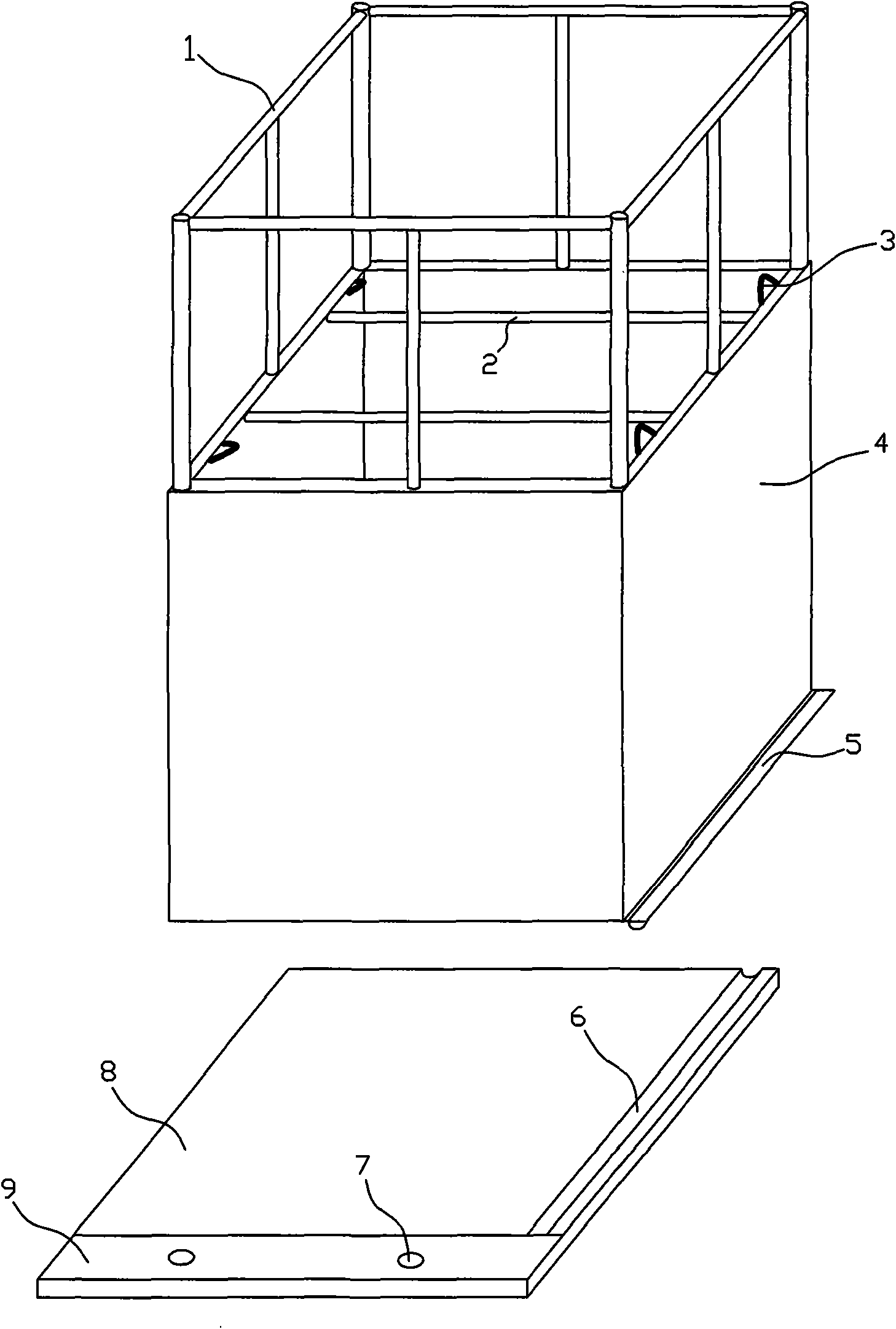 Method for undisturbed relocation and recovery of soil and die for fixing undisturbed earthwork