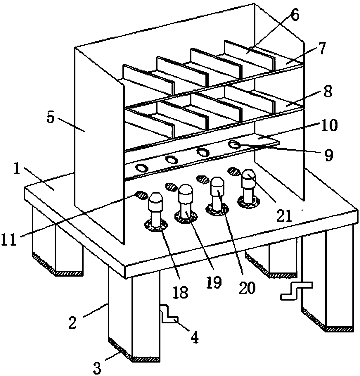 Multifunctional polytetrafluoroethylene process frame for experiment