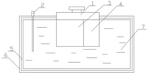 Novel disinfectant sterilized cotton ball heating and heat preserving device