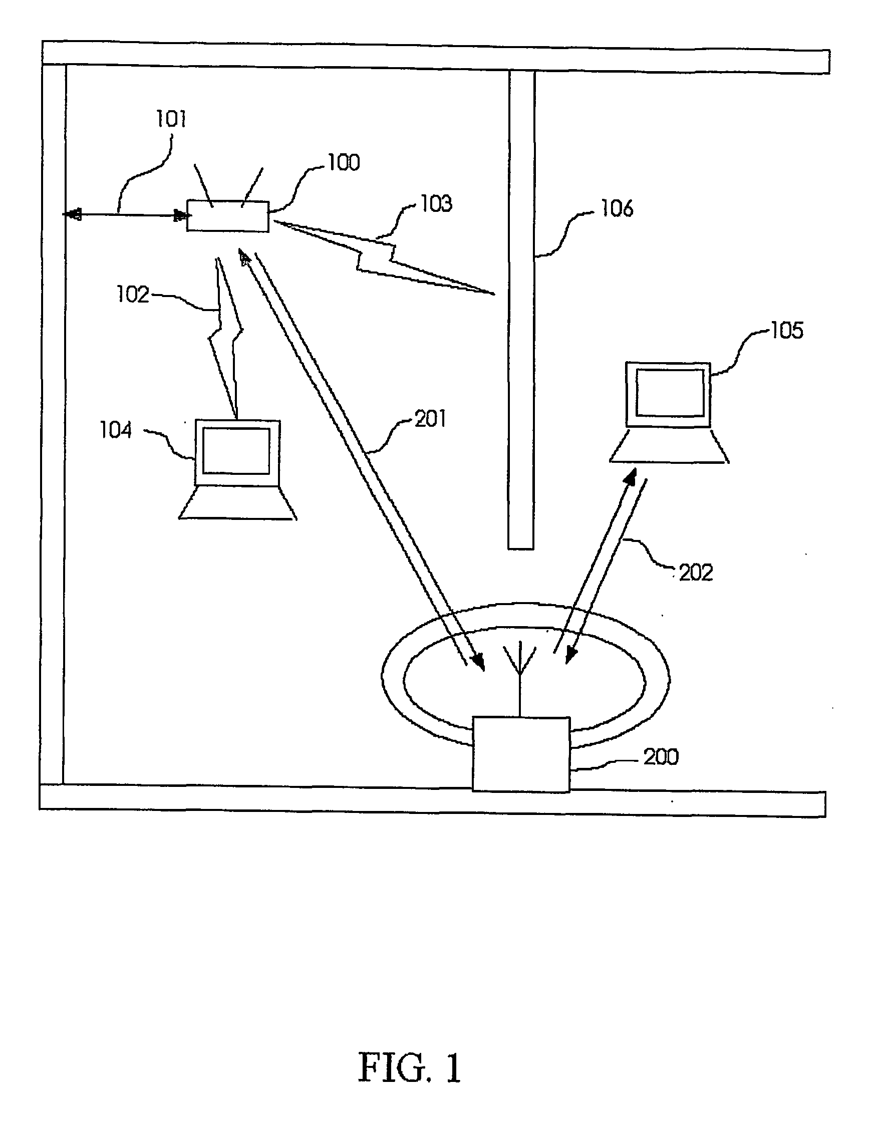 Transmission canceller for wireless local area network