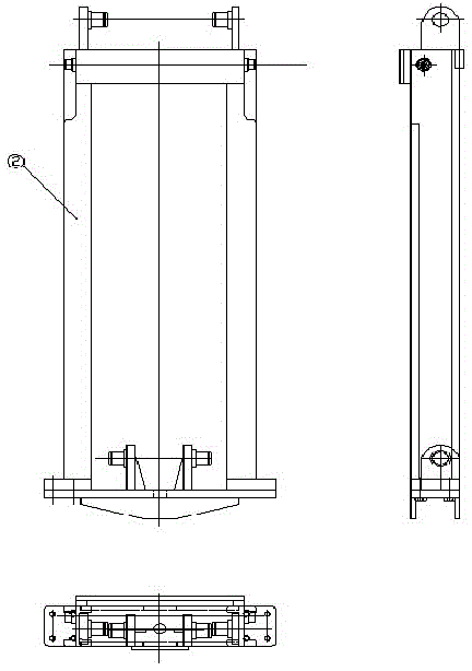 Full-hydraulic wheel type integrated drilling machine