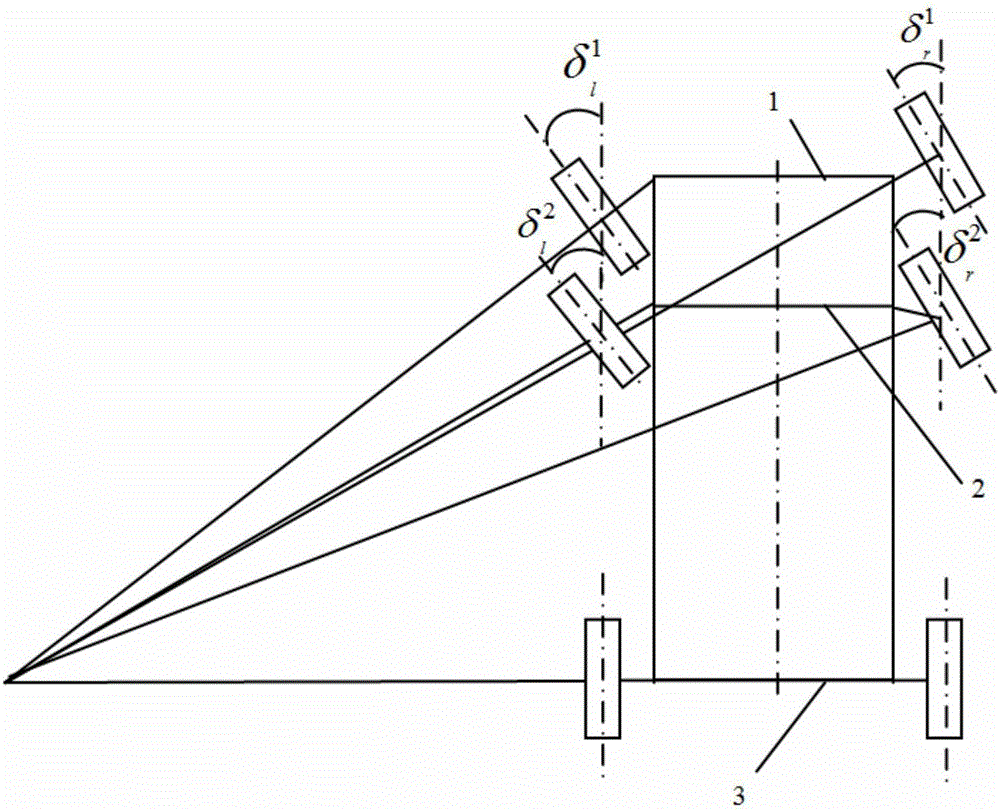 A method for matching the kingpin caster angle and the kingpin inclination angle of a commercial vehicle with double front axles