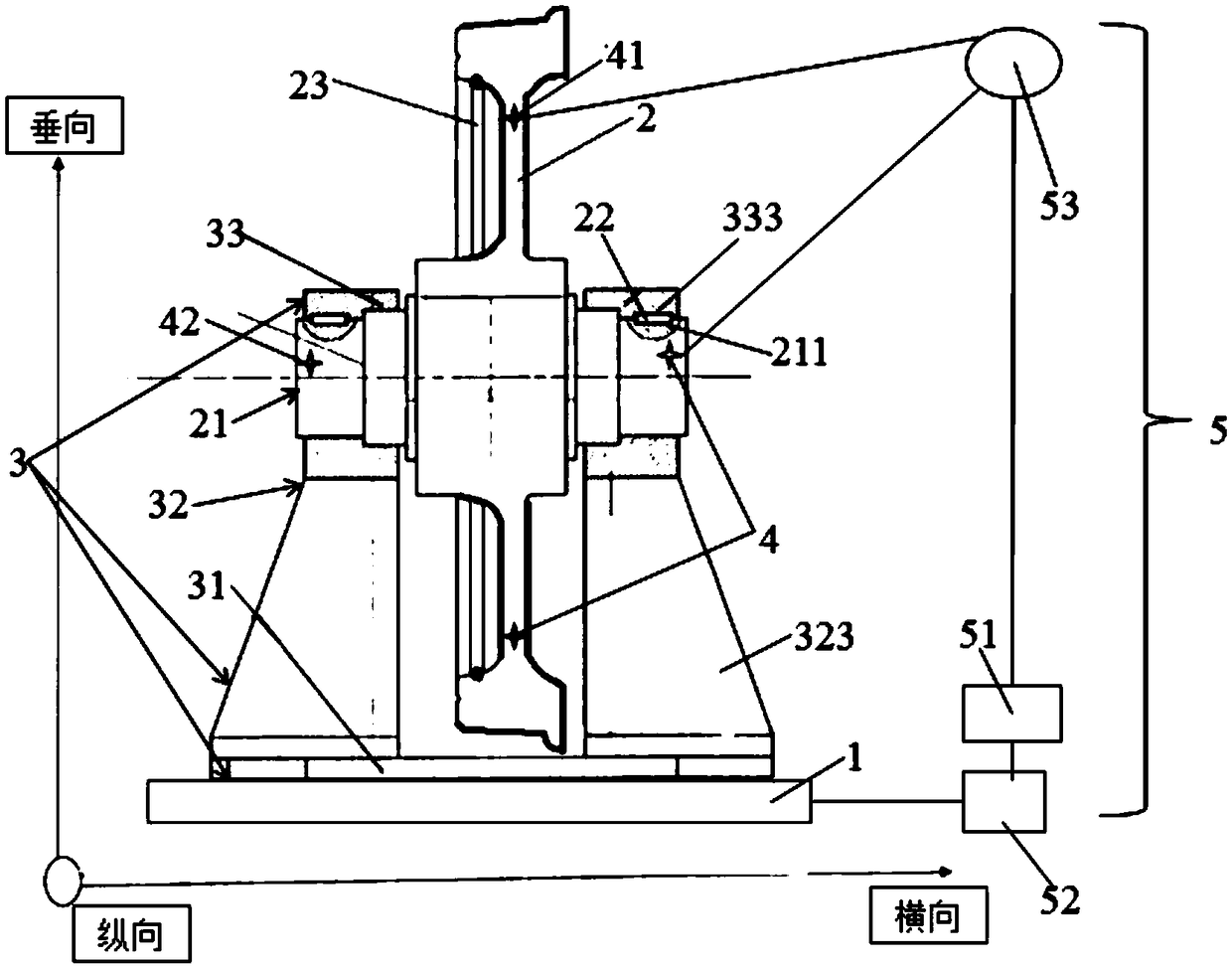 Device for evaluating reliability of wheel structure and reliability evaluation method