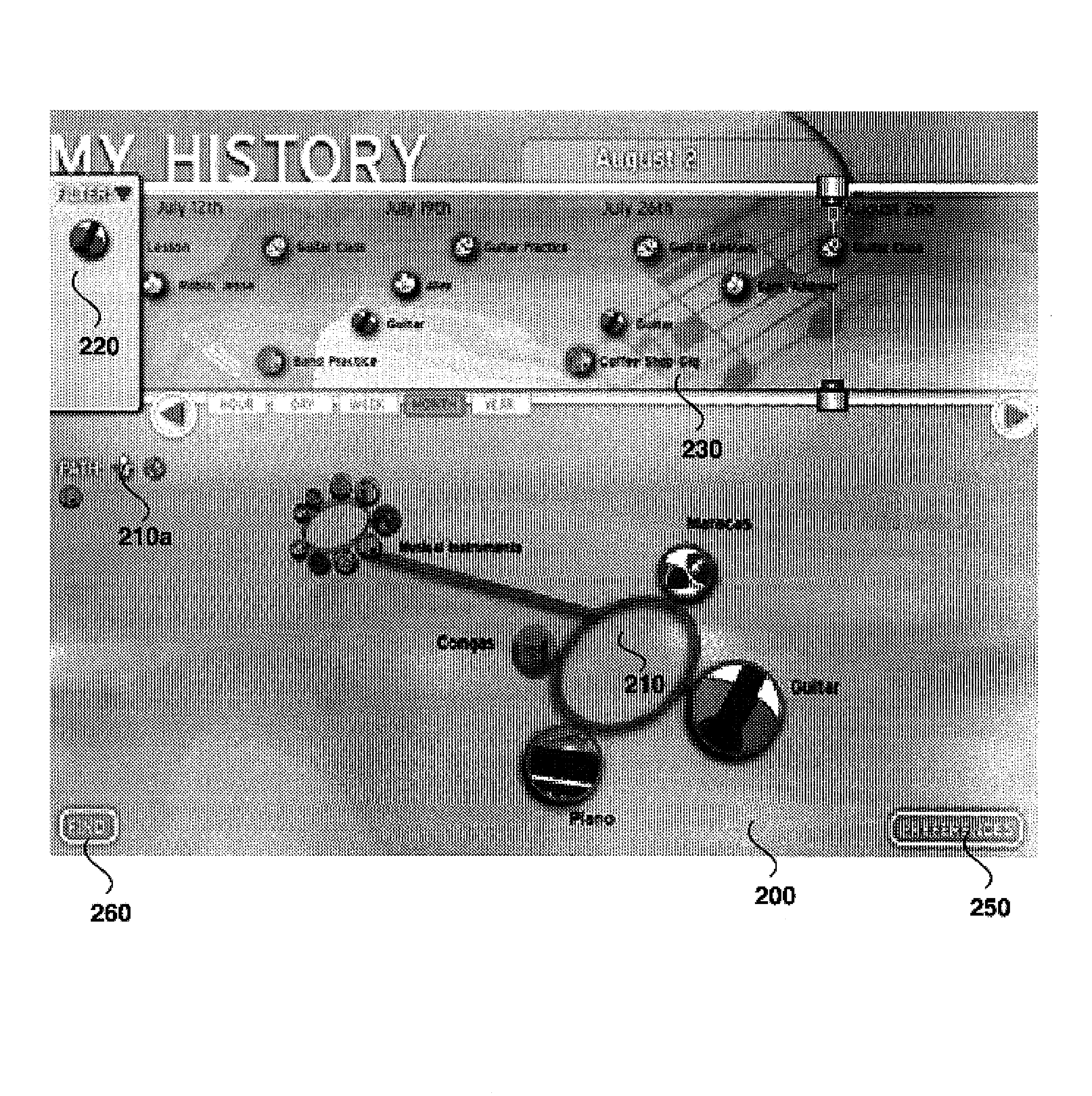 Systems and methods for interfacing with digital history data