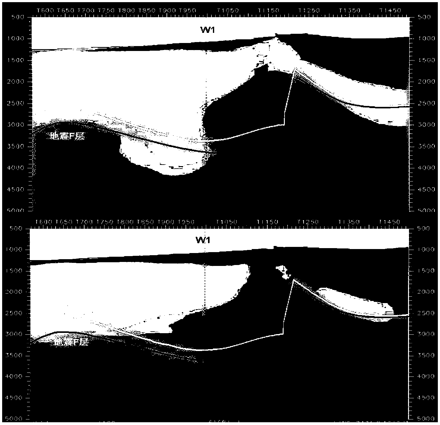 Resistivity data and earthquake data combined speed field construction method