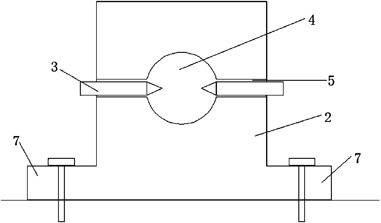 Cable stripping device