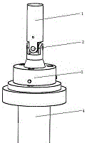 Self-adjusting clamp head for macromolecular material multi-sample friction and abrasion tester for oilfield