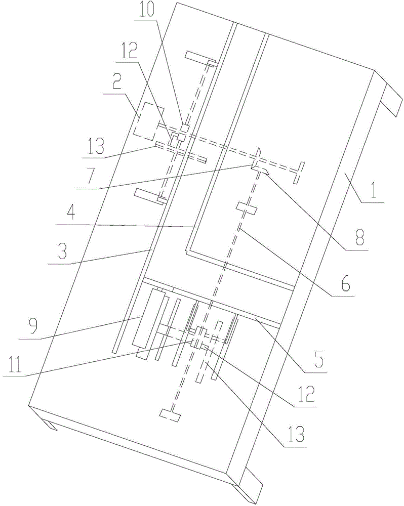 Conveying rail for feeding device of bearing marking machine