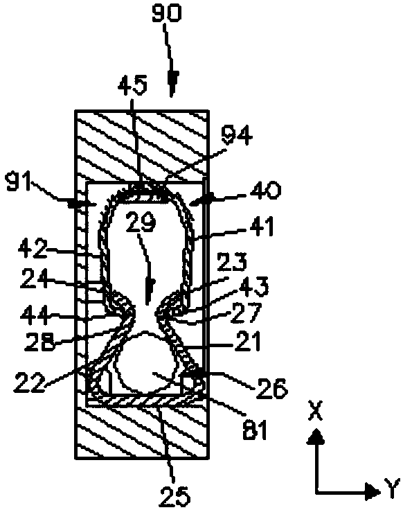 Conductive assembly structure of electrical wiring device