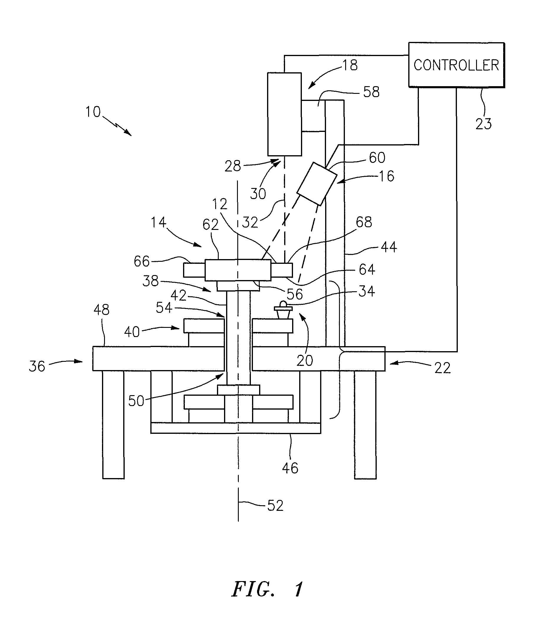 Method and system for locating a laser vibrometer during non-contact scanning