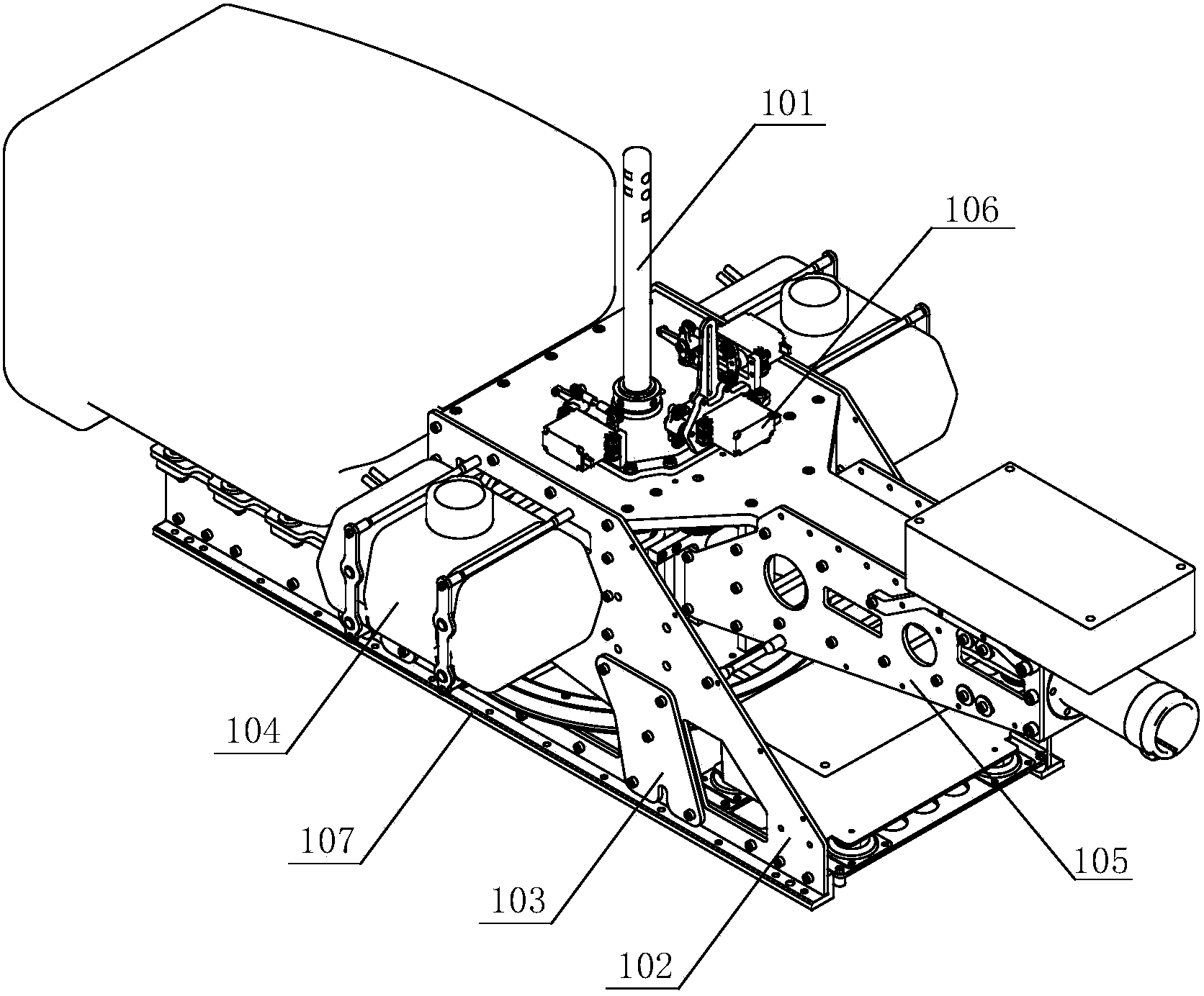 Engineering rotor-type unmanned aircraft