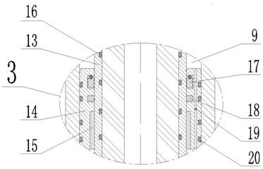 An oil-sealed cavity pressure-balanced screw drilling tool transmission shaft assembly