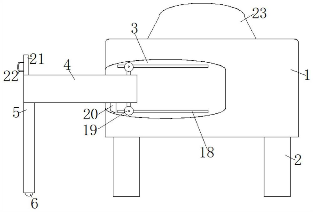 A noise-reducing nursing bed for obstetrics and gynecology