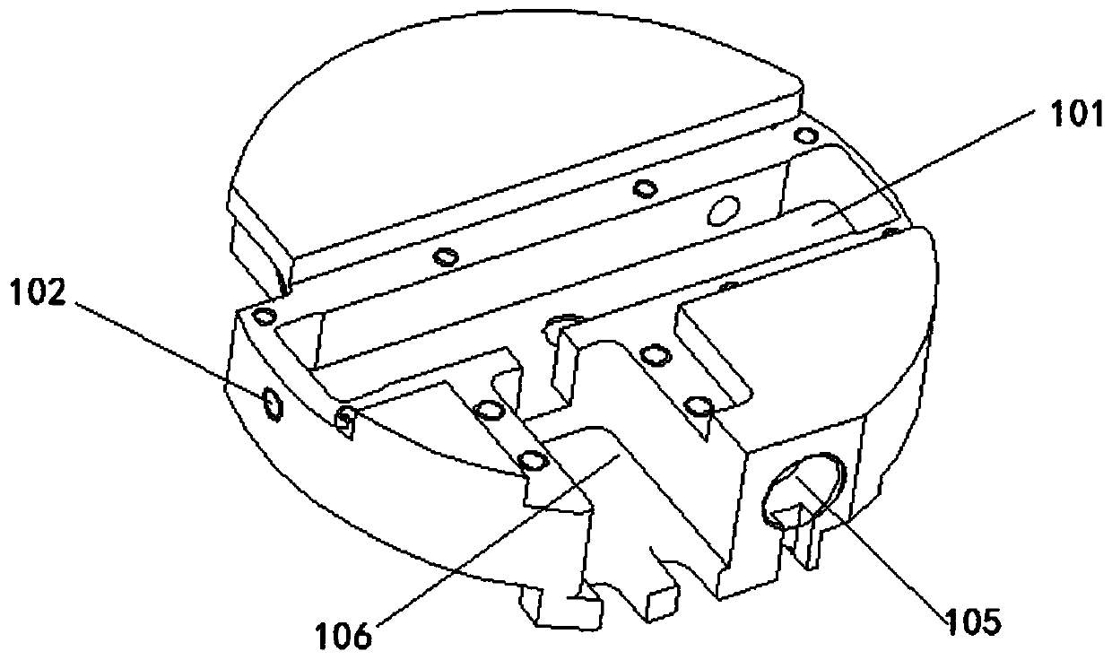 Slider-type safety isolation mechanism based on hot-melting safety mechanism