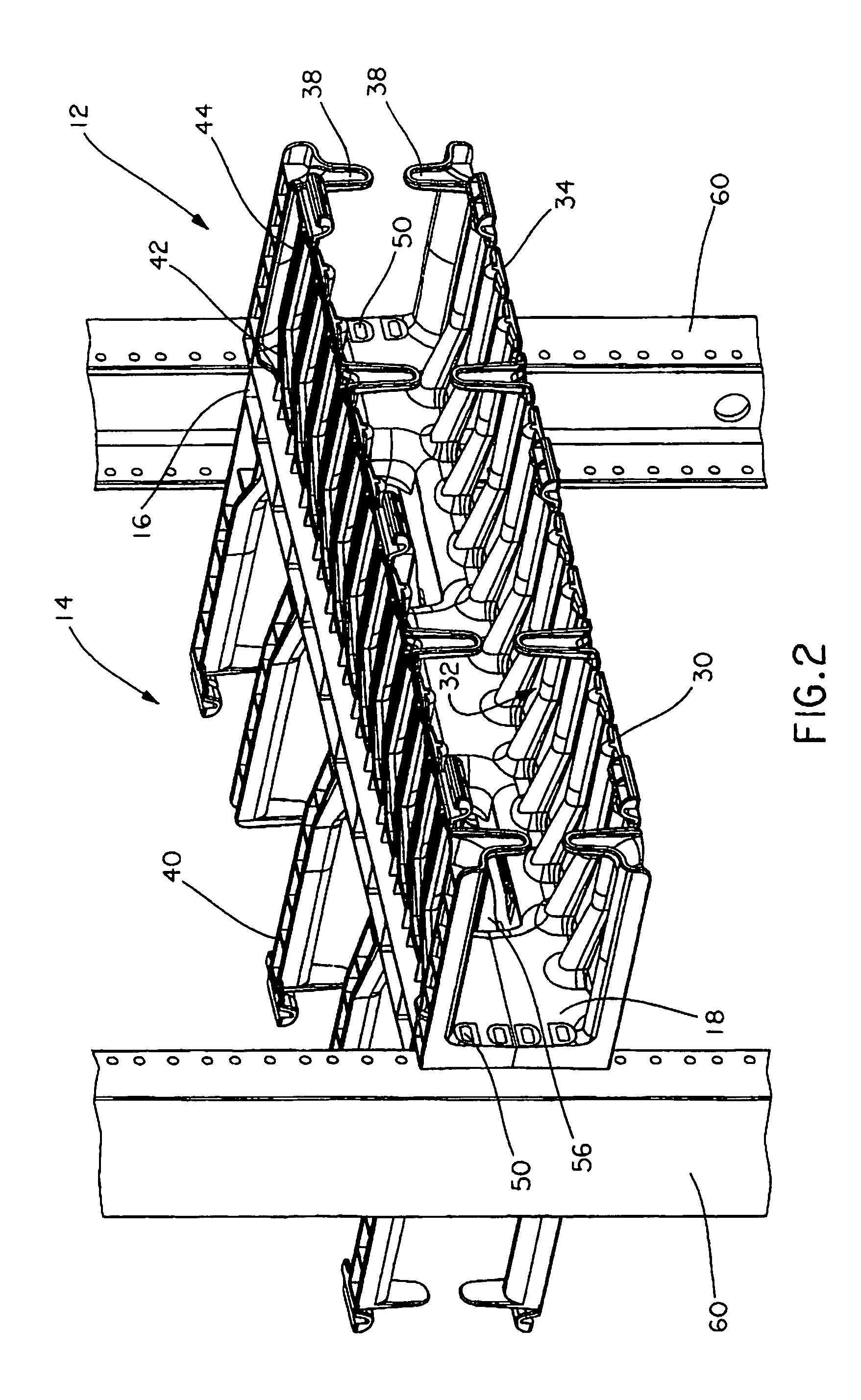 Horizontal cable manager