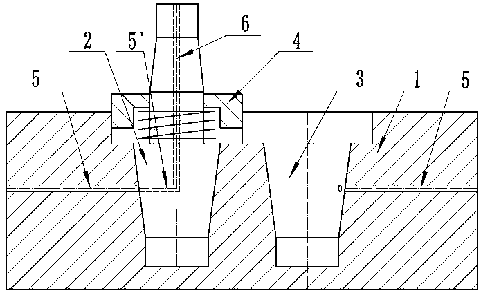 Constant temperature sample injection adiabatic confluence device