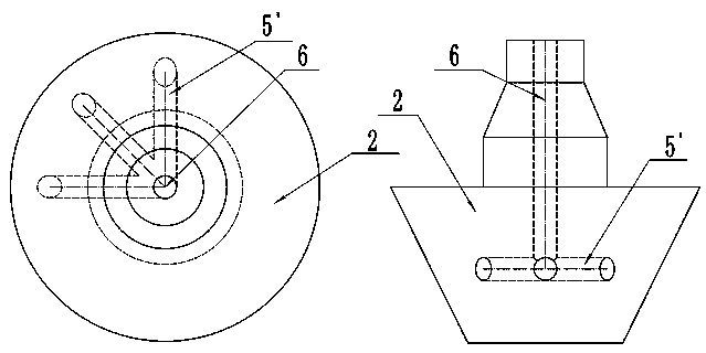 Constant temperature sample injection adiabatic confluence device