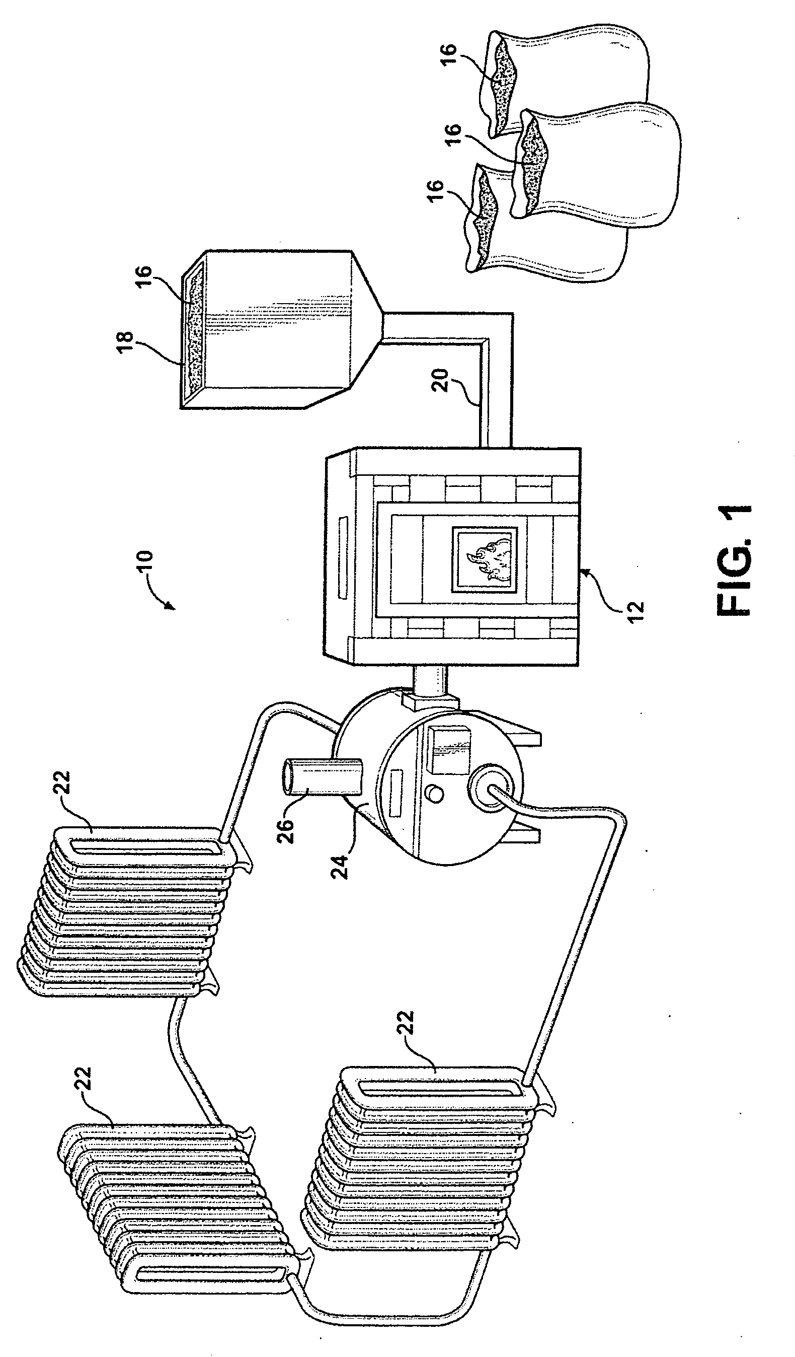 Auto-igniter for biomass furnace