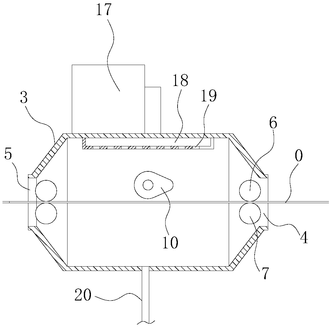 Improved yarn oiling machine