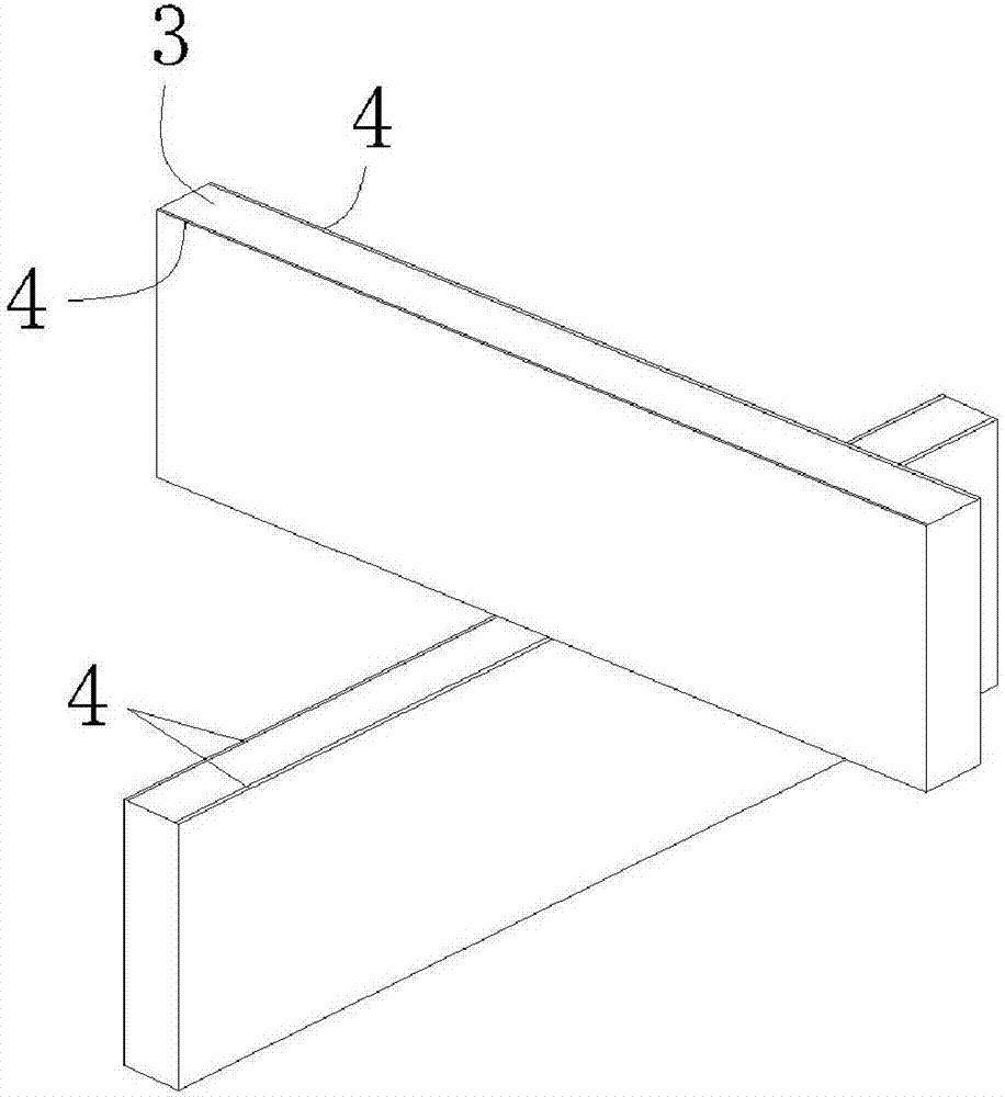 Optical flat structure achieving air imaging