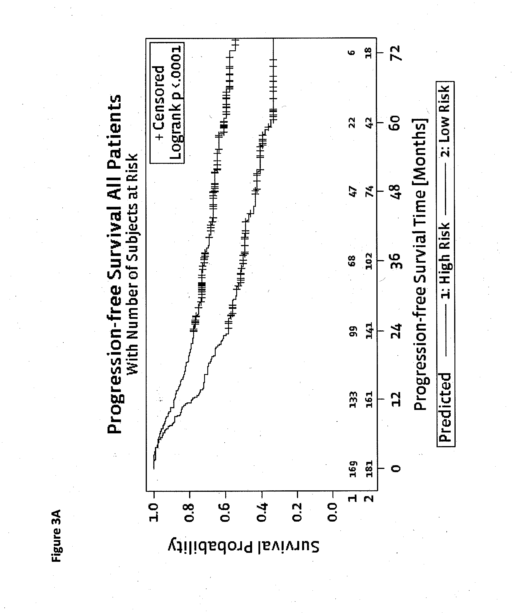 Method for predicting a manifestation of an outcome measure of a cancer patient