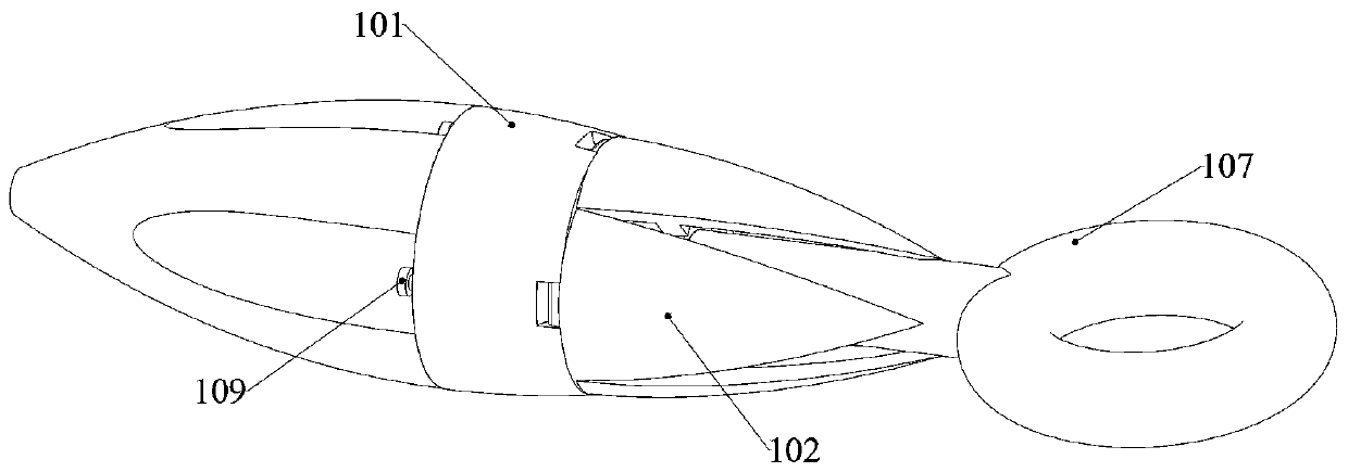 Water surface rapid rescue device based on air bags and water surface rescue method