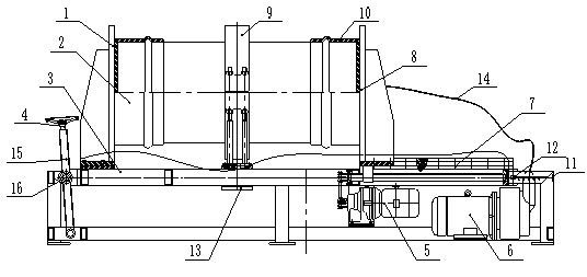 Feed water pipe connecting seal test equipment