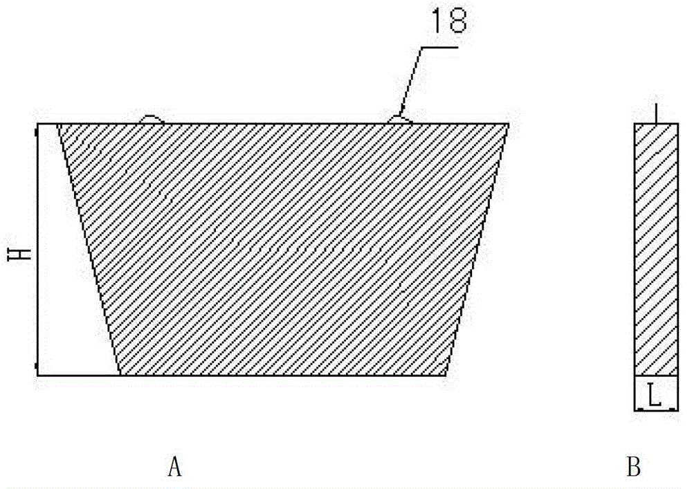 Tundish flow control device for slab casting machine, preparation method thereof and slagging method using tundish flow control device