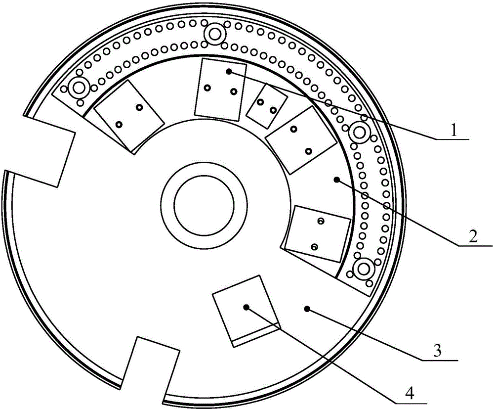 Lettering block heating controller based on wireless temperature sensor and method