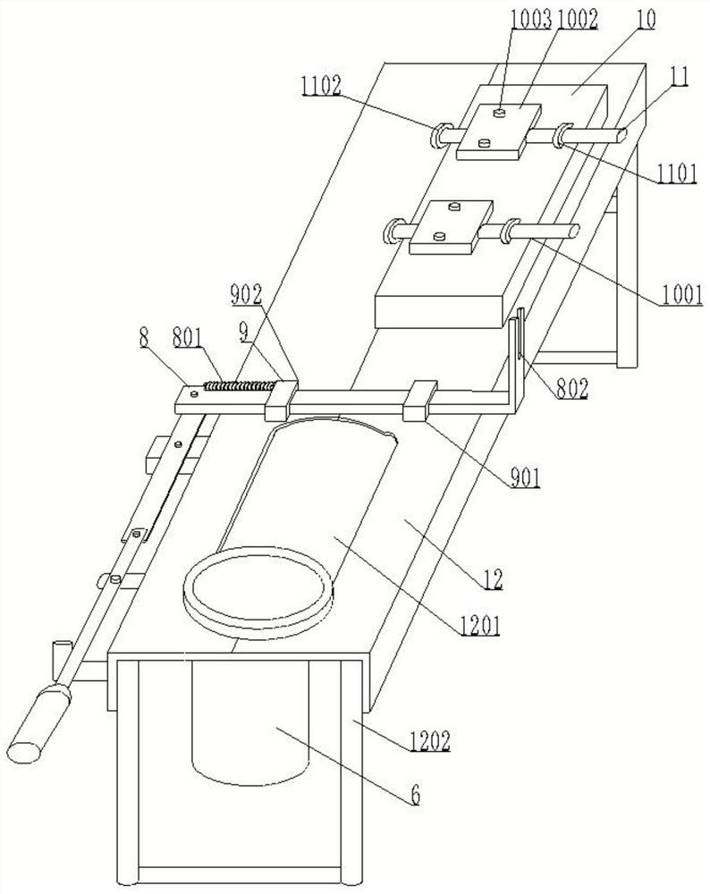 Novel electric buckwheat noodle machine with direct-current series motor