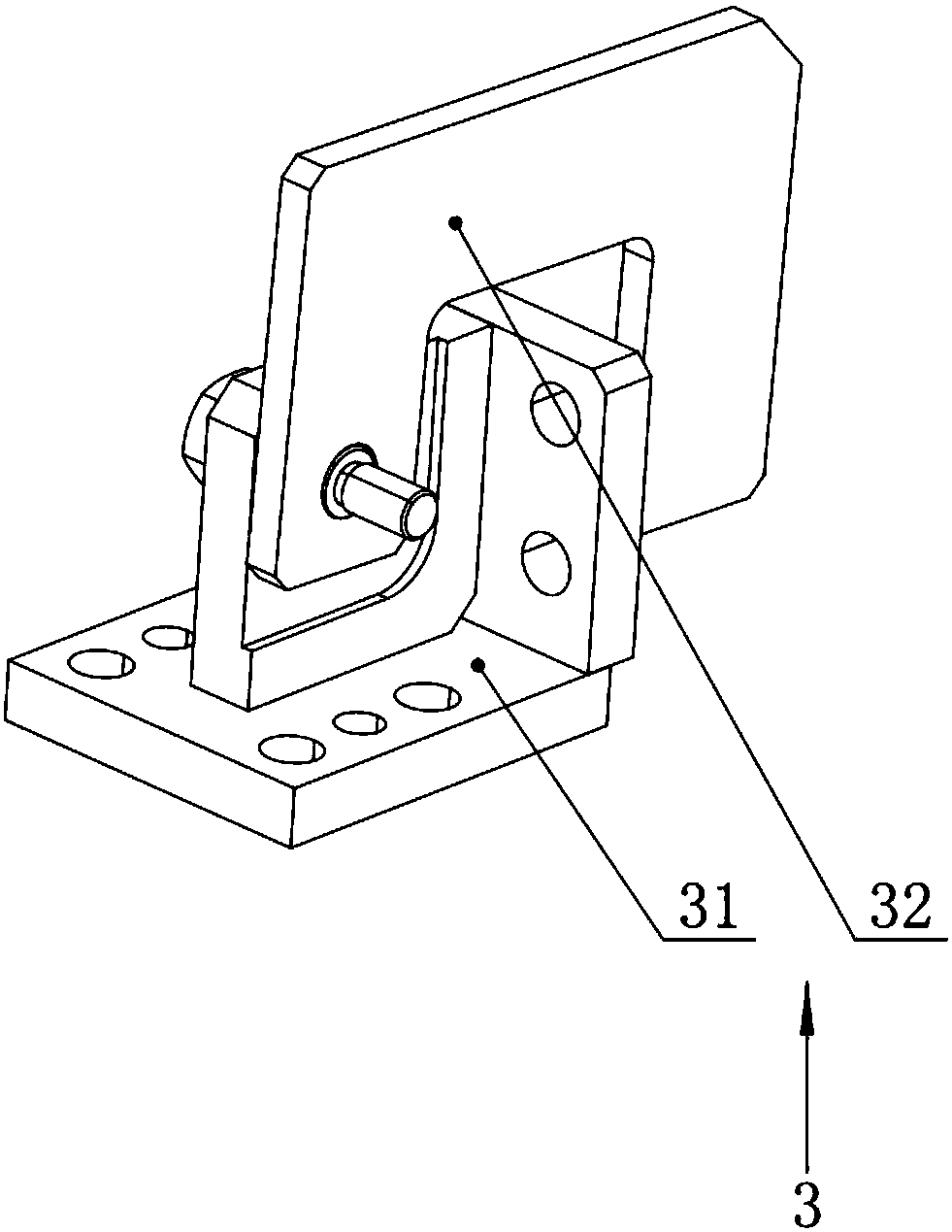 Welding tooling for combine harvester tailgate assembly