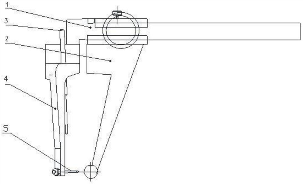 Piston type aero-engine cylinder wall thickness detection device and method