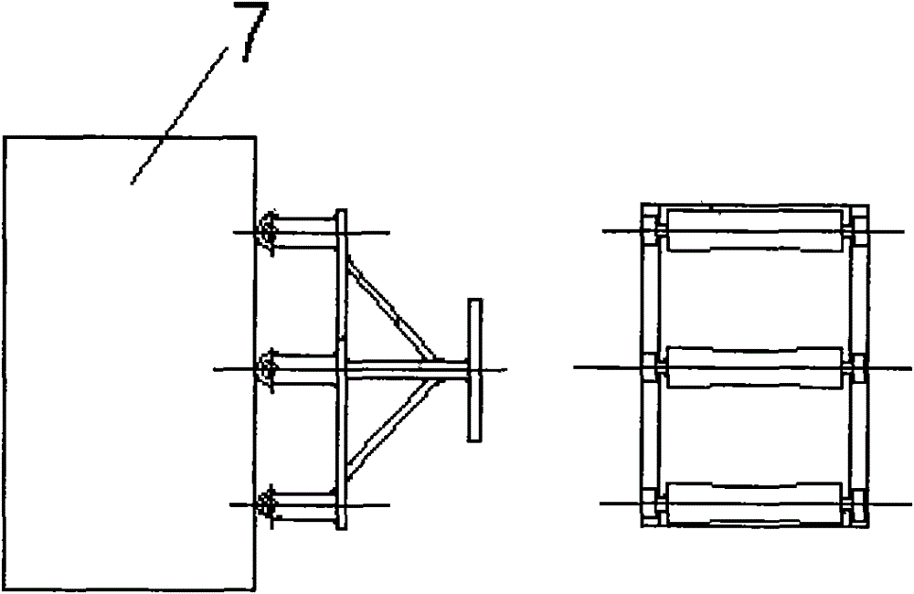 A belt online adjusting device capable of preventing belt deviation