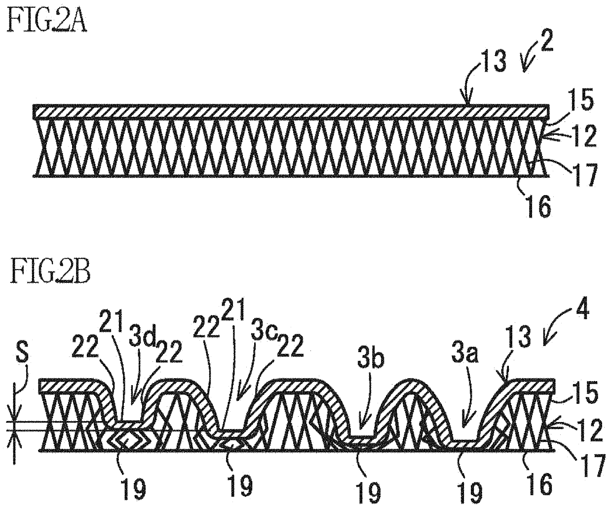 Method for producing skin material