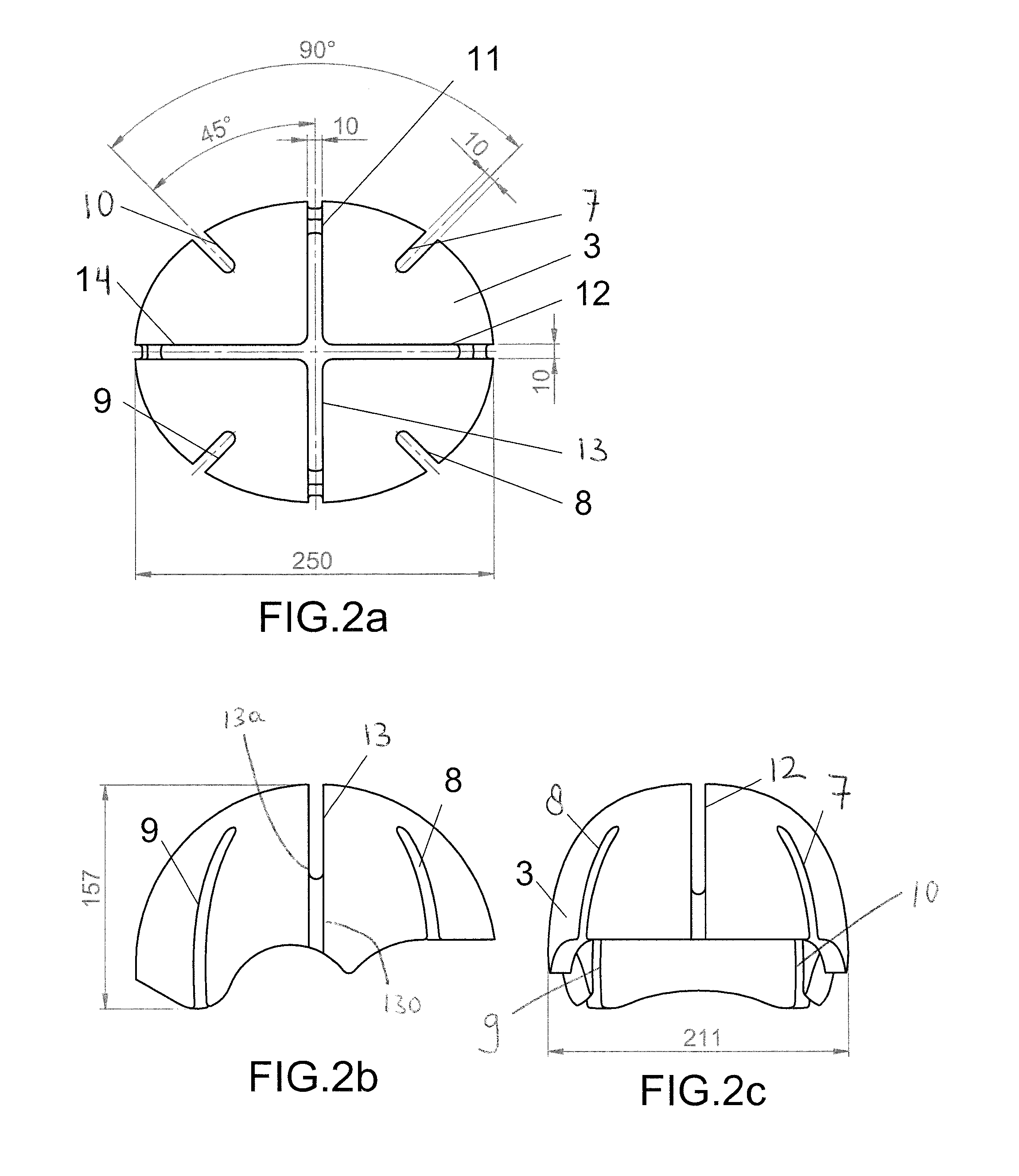 Impact core for insertion inside an outer shell of a helmet