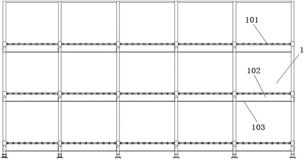 A high-density forward-moving agile storage and sorting system and its working method