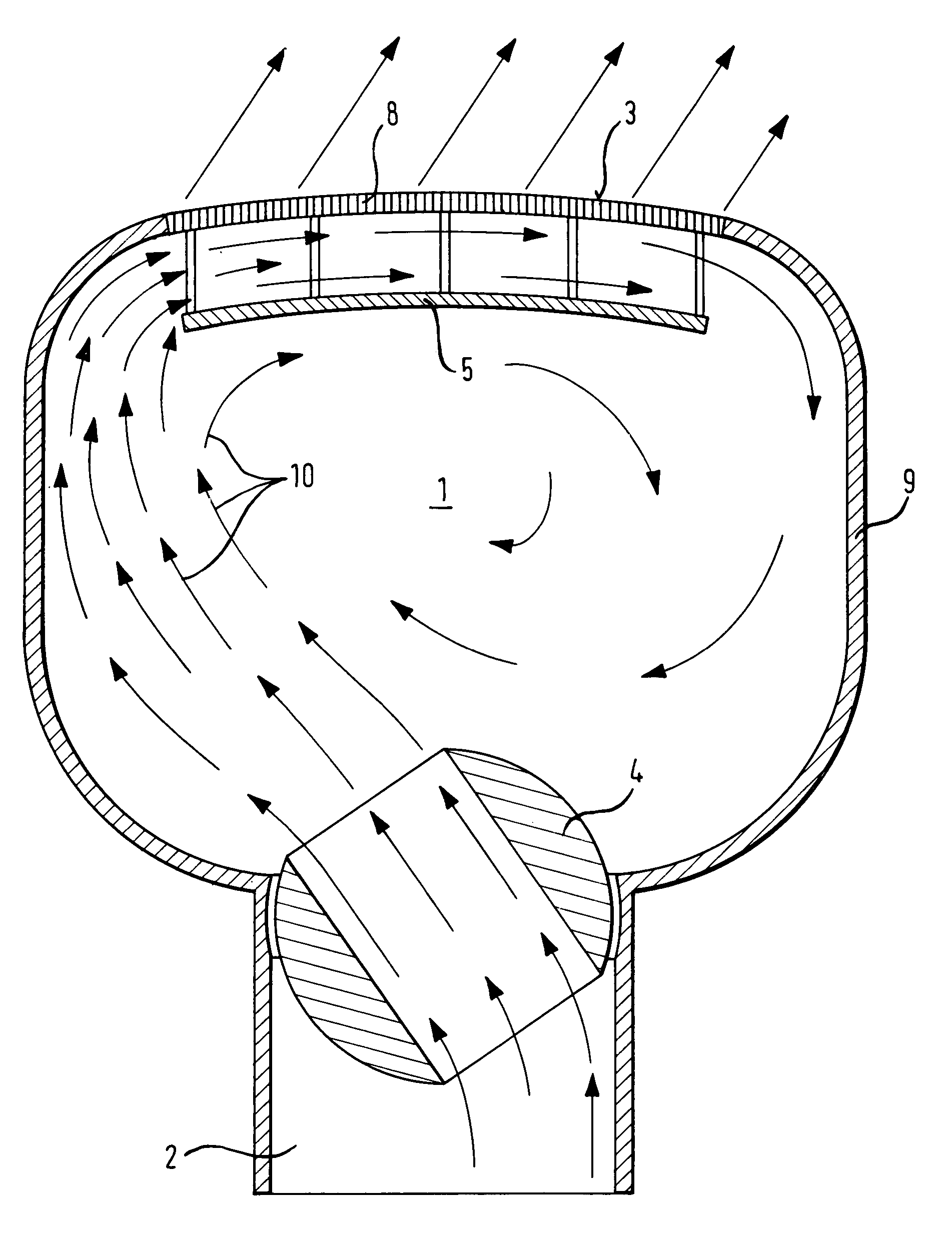 Air vent for a ventilation system