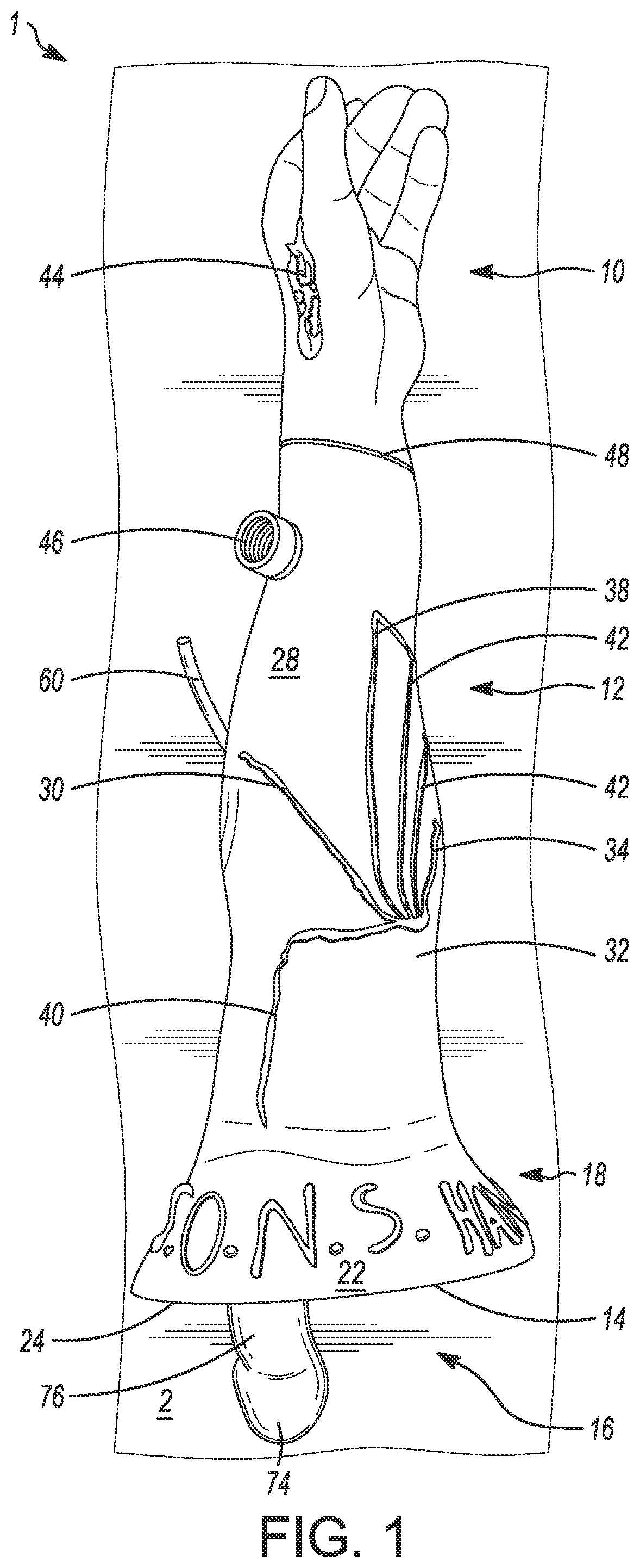 Portable multifunctional anatomical model for medical training