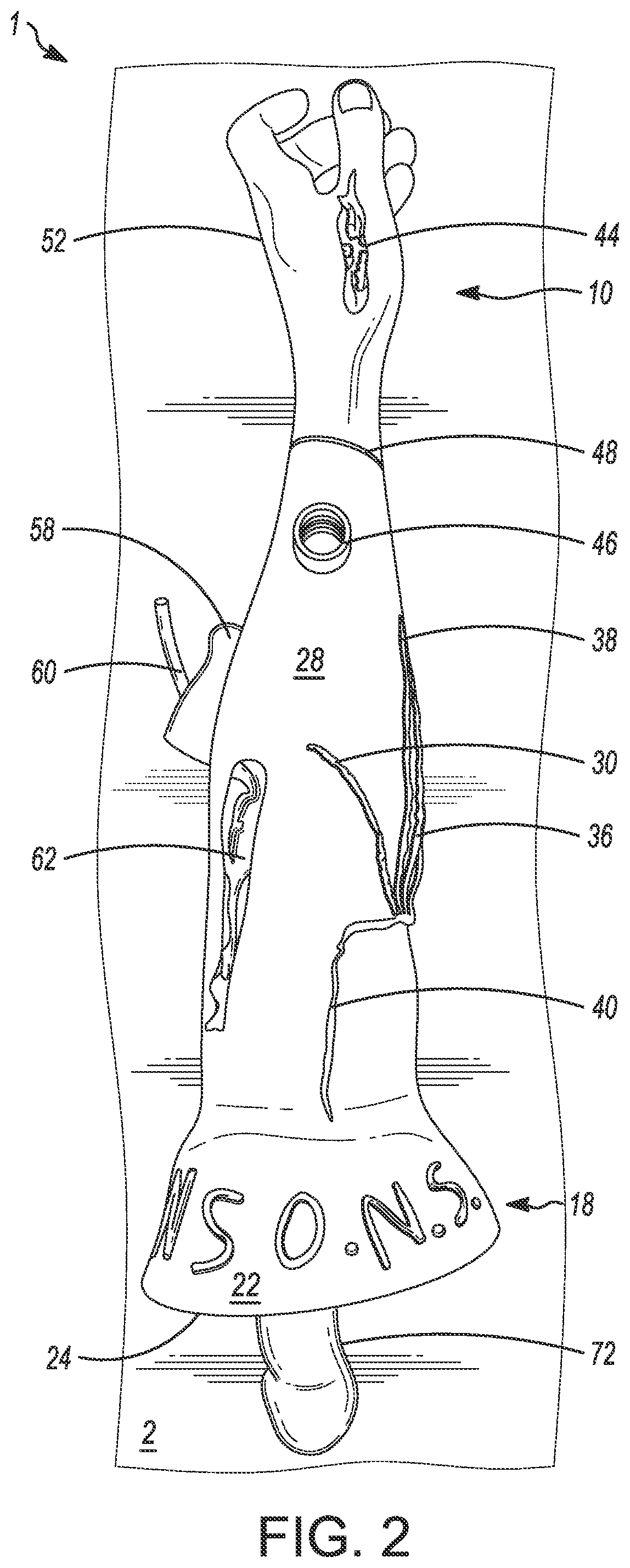 Portable multifunctional anatomical model for medical training